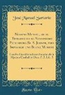 José Manuel Sartorio - Novena Mensal, de el Transito de el Santissimo Patriarcha Sr. S. Joseph, para Implorar una Buena Muerte