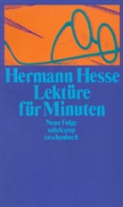 Hermann Hesse - Lektüre für Minuten. Tl.2