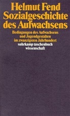 Helmut Fend - Sozialgeschichte des Aufwachsens