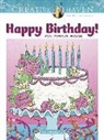 Jessica Mazurkiewicz - Creative Haven Happy Birthday! Coloring Book