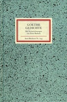 Johann Wolfgang von Goethe - Gedichte, 4 Bde.. Bd.1