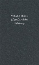 Volker Braun - Handstreiche