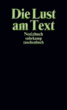 Suhrkamp Verlag - Die Lust am Text
