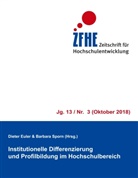 Diete Euler, Dieter Euler, Sporn, Sporn, Barbara Sporn - Institutionelle Differenzierung und Profilbildung im Hochschulbereich