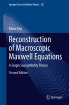 Kikuo Cho - Reconstruction of Macroscopic Maxwell Equations