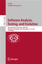 Le Bu, Lei Bu, Xiong, Xiong, Yingfei Xiong - Software Analysis, Testing, and Evolution
