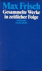 Max Frisch, Hans Mayer - Gesammelte Werke in zeitlicher Folge (1931-1985) in den suhrkamp taschenbüchern. 7 Bände