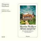 Martin Walker, Johannes Steck - Menu surprise, 8 Audio-CDs (Hörbuch)