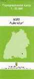 Topographische Karte Baden-Württemberg Aulendorf