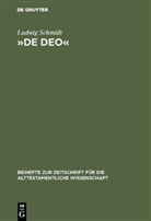 Ludwig Schmidt - »De Deo«