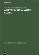 A Fokker, A A Fokker, A. A. Fokker, Emilia Smolikowska - Anatomy of a word-class