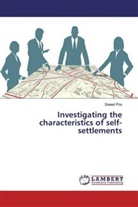 Saeed Pira - Investigating the characteristics of self-settlements