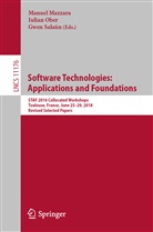 Manuel Mazzara, Iulia Ober, Iulian Ober, Gwen Salaün - Software Technologies: Applications and Foundations