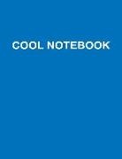 Eric Char, Smart Books Inc - Cool Notebook: Extra Large, Blue-Cyan