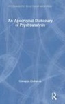 Giuseppe Civitarese, Civitarese Giuseppe - Apocryphal Dictionary of Psychoanalysis