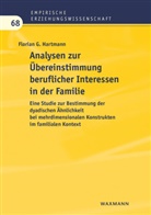 Florian G Hartmann, Florian G. Hartmann - Analysen zur Übereinstimmung beruflicher Interessen in der Familie