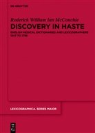 Roderick McConchie, Roderick William Ian McConchie - Discovery in Haste
