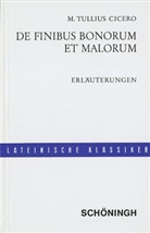 Cicero - De finibus bonorum et malorum, Erläuterungen