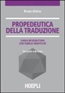 Bruno Osimo - Propedeutica della traduzione