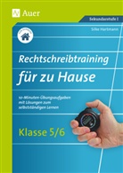 Silke Hartmann, Stefan Schäfer - Rechtschreibtraining für zu Hause, Klasse 5/6