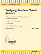 Wolfgang Amadeus Mozart, Annabe Knight, Annabel Knight - Andante KV 315 (285e), Flöte und Orchester, Klavierauszug + Solostimme