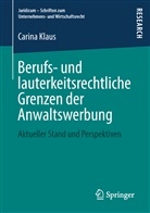 Carina Klaus - Berufs- und lauterkeitsrechtliche Grenzen der Anwaltswerbung