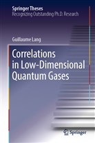Lang Guillaume, Guillaume Lang - Correlations in Low-Dimensional Quantum Gases