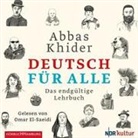 Abbas Khider, Omar El-Saeidi - Deutsch für alle, 2 Audio-CD (Audiolibro)