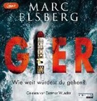 Marc Elsberg, Simon Jäger, Dietmar Wunder - GIER, 2 MP3-CDs (Hörbuch)