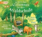 Ann-Katrin Heger, Andreas Fröhlich - Willkommen in der Waldschule - Beste Freunde - Pfote drauf!, 2 Audio-CDs (Hörbuch)