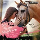 Antje Szillat, Leonie Landa - Drei Pferdefreundinnen - Ein neuer Star im Sattel, 2 Audio-CDs (Audio book)