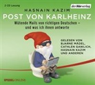 Hasnain Kazim, Cathlen Gawlich, Hasnain Kazim, Bjarne Mädel, Bernhard Schütz - Post von Karlheinz, 2 Audio-CDs (Audio book)