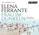 Elena Ferrante, Eva Mattes - Frau im Dunkeln, 4 Audio-CDs (Audiolibro)