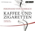 Ferdinand von Schirach, Lars Eidinger - Kaffee und Zigaretten, 3 Audio-CDs (Hörbuch)