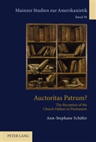 Ann-Stephane Schäfer - Auctoritas Patrum?