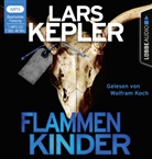 Lars Kepler, Wolfram Koch - Flammenkinder, 1 Audio-CD, 1 MP3 (Livre audio)