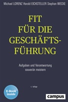Harald Eichsteller, Michael Lorenz, Stephan Wecke - Fit für die Geschäftsführung