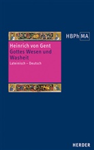 Heinrich von Gent, Heinrich von Gent, Alexander Fidora, Matthia Lutz-Bachmann, Matthias Lutz-Bachmann, Isabelle Mandrella u a... - Herders Bibliothek der Philosophie des Mittelalters (HBPhMA) - 45: Gottes Wesen und Washeit