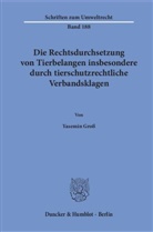 Yasemin Groß - Die Rechtsdurchsetzung von Tierbelangen insbesondere durch tierschutzrechtliche Verbandsklagen.