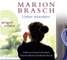 Marion Brasch, Jasna Fritzi Bauer, Marion Brasch, Thorsten Merten - Lieber woanders, 3 Audio-CDs (Hörbuch)