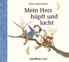 Rose Lagercrantz, Ilka Teichmüller - Mein Herz hüpft und lacht, 1 Audio-CD (Audio book)