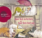 Christian Tielmann, Daniel Napp, Volker Niederfahrenhorst - Bauer Beck im Versteck und Bauer Beck fährt weg, 1 Audio-CD (Audio book)
