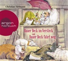 Christian Tielmann, Daniel Napp, Volker Niederfahrenhorst - Bauer Beck im Versteck und Bauer Beck fährt weg, 1 Audio-CD (Audio book)