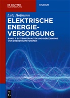 Lutz Hofmann - Lutz Hofmann: Elektrische Energieversorgung - Band 3: Systemverhalten und Berechnung von Drehstromsystemen. Bd.3