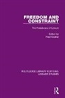Fred Coalter, Fred (University of Stirling Coalter, Fred Coalter, Coalter Fred - Freedom and Constraint