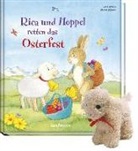 Laura Lamping, Johanna Ignjatovic - Rica und Hoppel retten das Osterfest, mit Stoffschaf