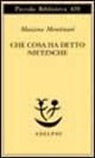 Mazzino Montinari, G. Campioni - Che cosa ha detto Nietzsche