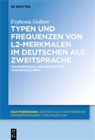 Evghenia Goltsev - Typen und Frequenzen von L2-Merkmalen im Deutschen als Zweitsprache