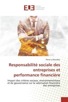 Pierre Le Bourdiec - Responsabilité sociale des entreprises et performance financière