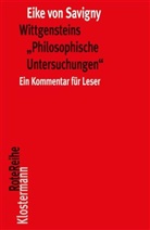 Eike Von Savigny, Eike von Savigny - Wittgensteins "Philosophische Untersuchungen"